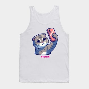 Cat Selfie Tank Top